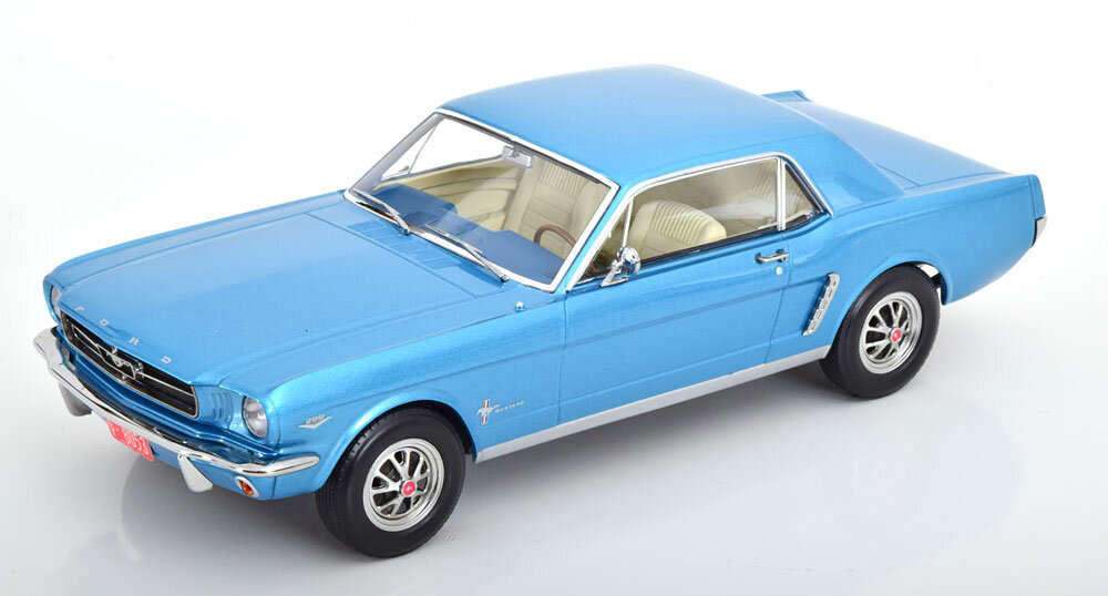 Ford Mustang Coupe 1965 Turquoise metallic 1:18