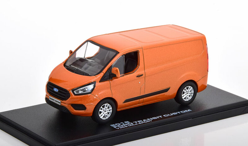 Greenlight 1:43 Ford Transit Custom V362 MCA 2018 oranje 