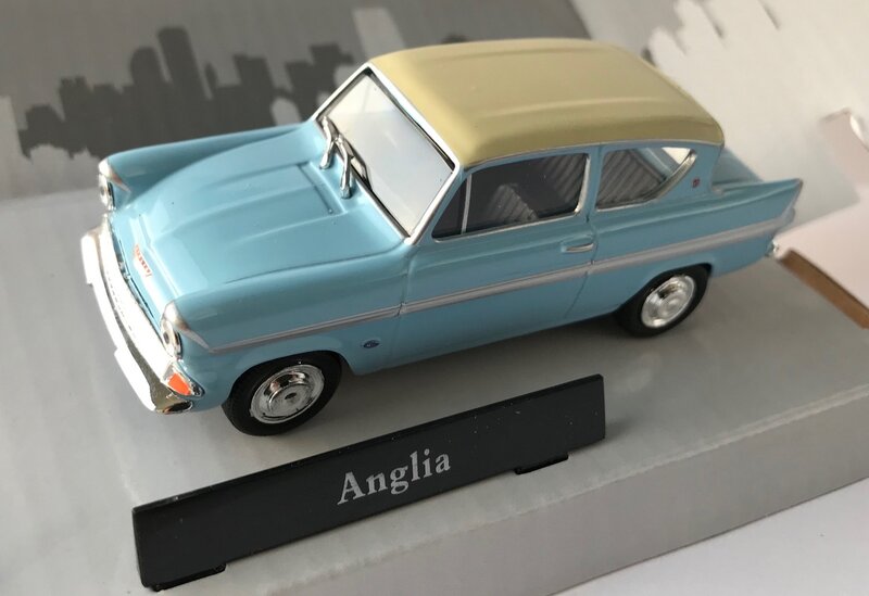 Cararama 1:43 Ford Anglia MKI blauw &quot;Harry Potter&quot;