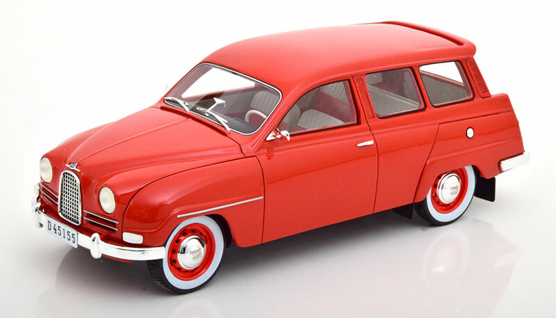 Cult Models 1:18 Saab 95 1963 rood