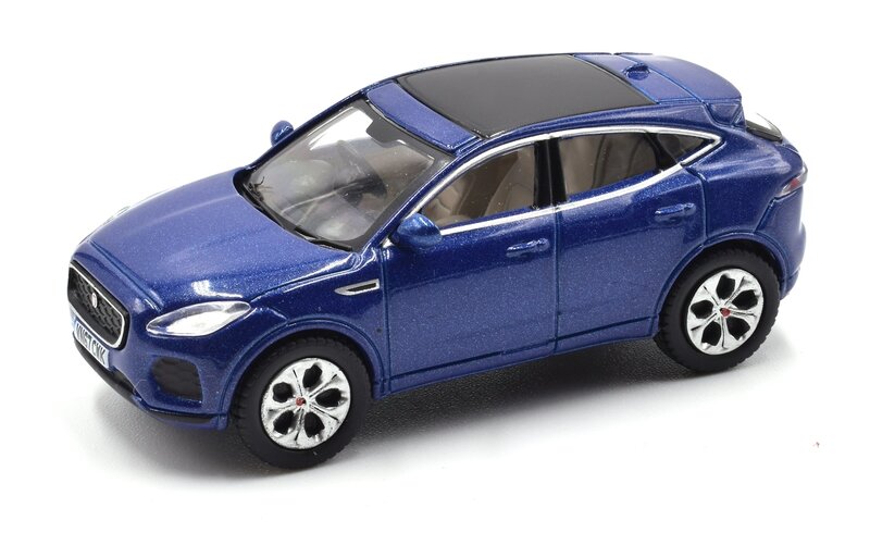 Oxford 1:76 Jaguar E PACE blauw