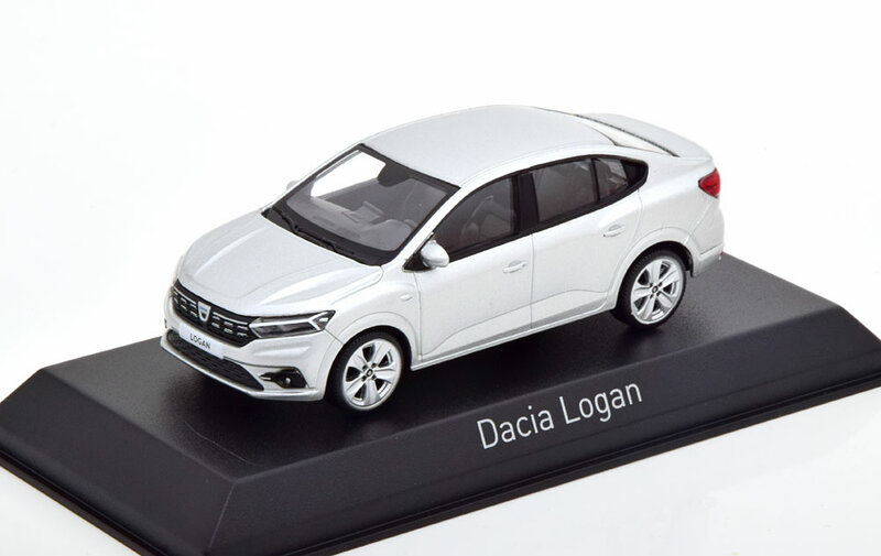 Norev 1:43 Dacia Logan 2021 zilver metallic