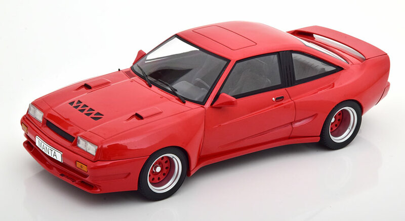 MCG 1:18 Opel Manta B Mattig 1991 rood