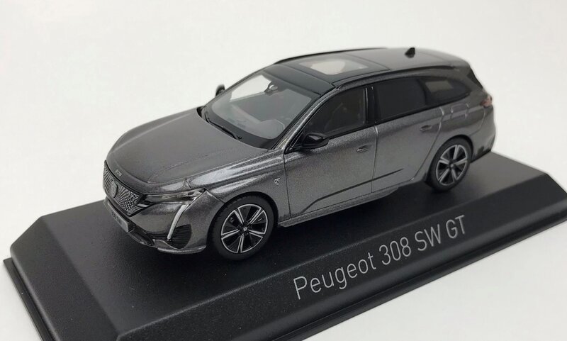 Norev 1:43 Peugeot 308 SW GT 2021 - Platinium Grey