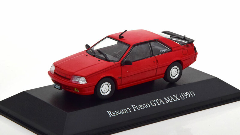 Atlas 1:43 Renault Fuego GTA Max 1991 rood