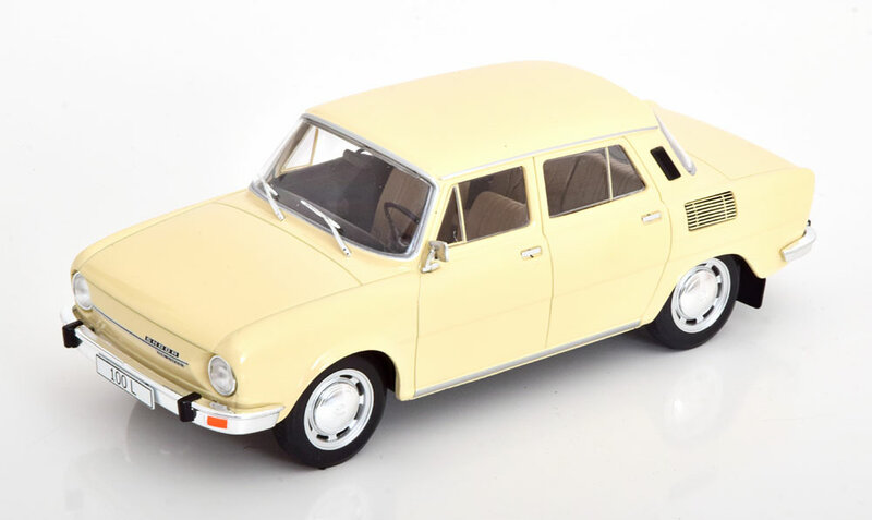 Whitebox 1:24 Skoda 100 L licht beige