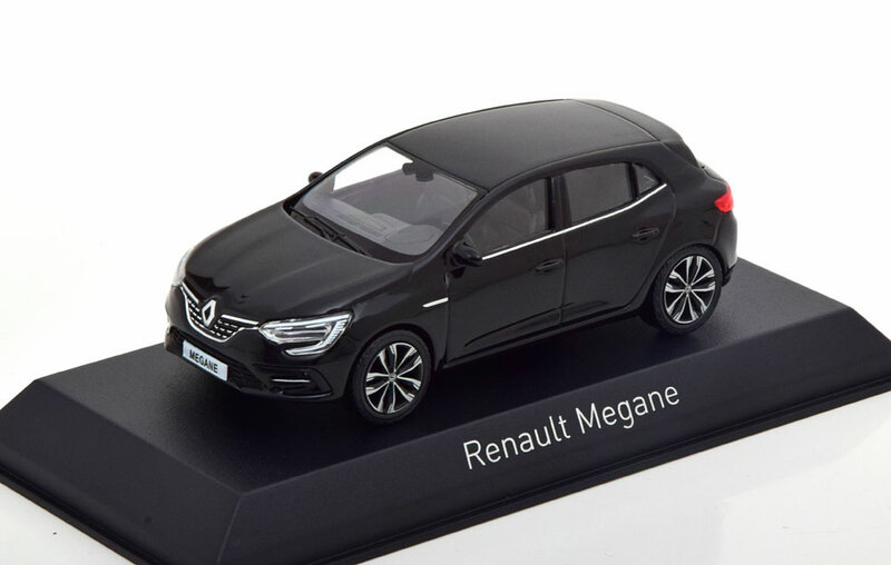 Norev 1:43 Renault Megane 2020 - Black in vitrine