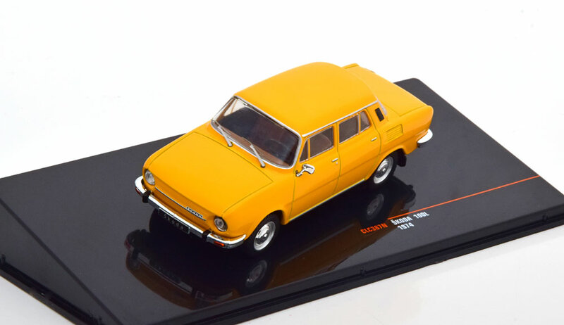 IXO 1:43 Skoda 100L ocker geel 1974