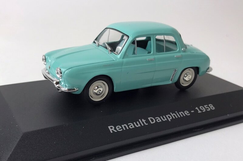 Atlas 1:43 Renault Dauphine 1958 turkoois