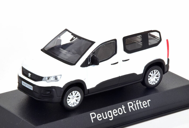 Norev 1:43 Peugeot Rifter 2018 wit