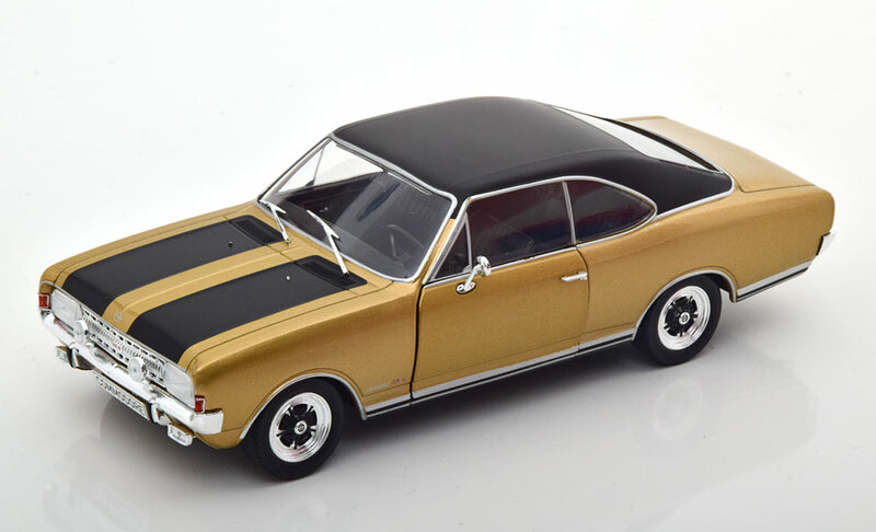 Whitebox 1:24 Opel Commodore A GS-E Coupe goud matt zwart