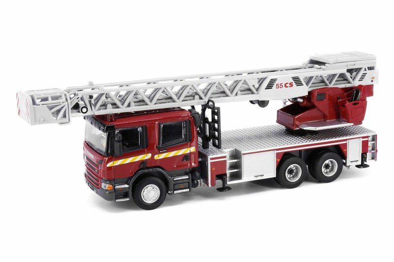 Tiny Toys 1:76 Scania Turntable Ladder 55m ( 175)  Macau Corpo De Bombeiros No 20