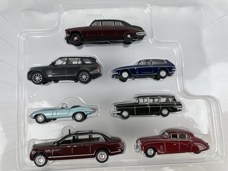 Oxford 1:76 Cars of The Royal Family, set 7 auto&#039;s