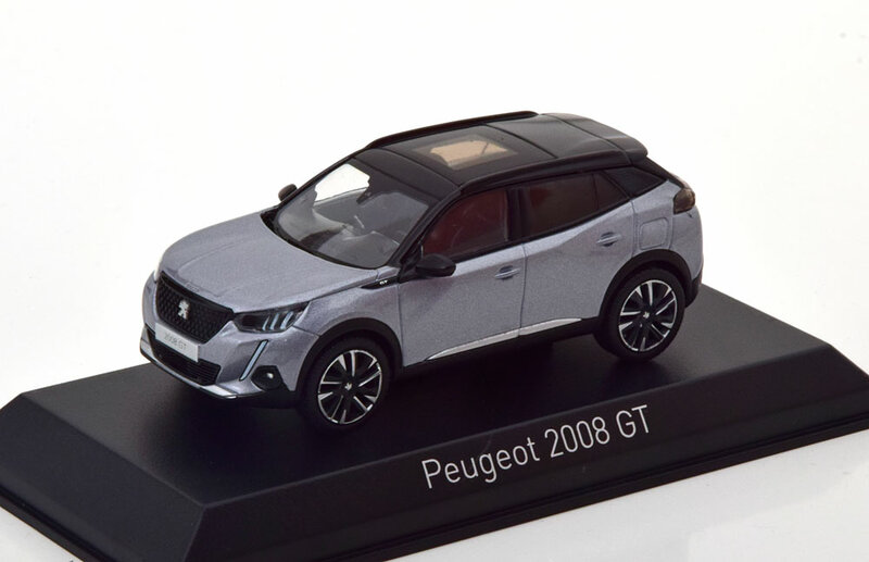 Norev 1:43 Peugeot 2008 GT 2020 Artense Grey