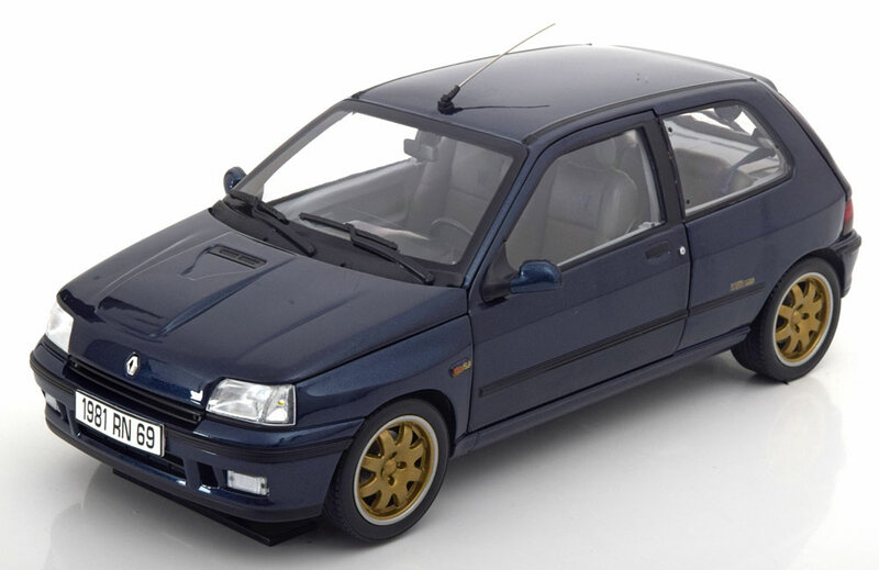 Norev 1:18 Renault Clio Williams 1993 blauw