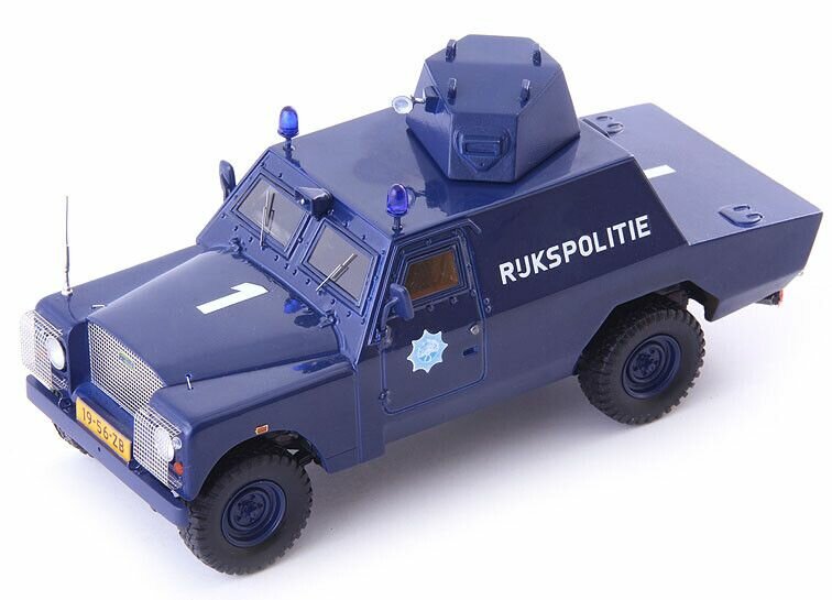 Autocult 1:43 Land Rover Mk3 Shorland Armoured Rijkspolitie (NL)