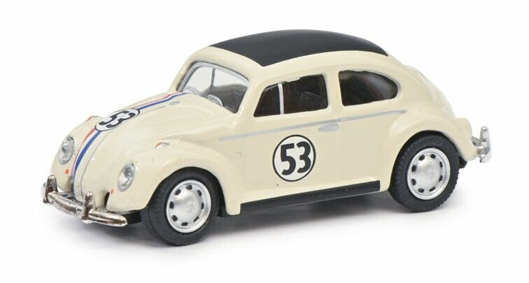 Schuco 1:87 Volkswagen Kever Rally No 53 Herbie