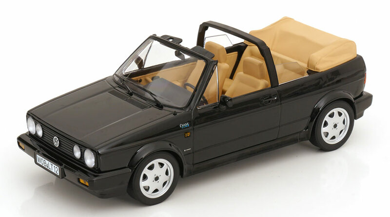 Norev 1:18 Volkswagen Golf Cabriolet 1992 Black