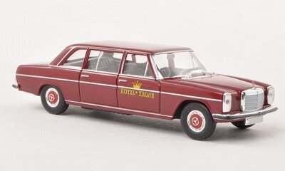 Brekina 1:87 Mercedes 220 D Lang W115 Hotel Krone