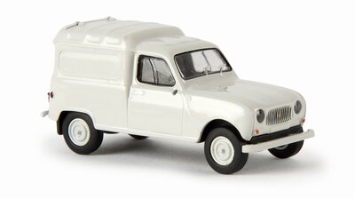 Brekina 1:87 Renault R4 Fourgonnette lichtgrijs