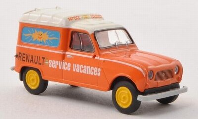 Brekina 1:87 Renault R4 Fourgonnette Service Renault