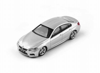 Hoelahoep open haard Uiterlijk CMC Toy 1:43 BMW M6 Grand Coupe zilver - JSN modelauto's