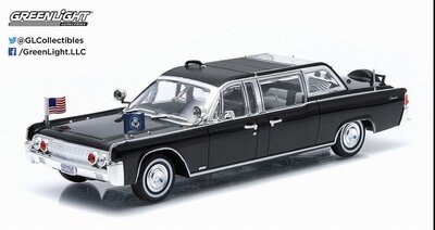 Greenlight 1:43 Lincoln Continental SS-100-X John F Kennedy