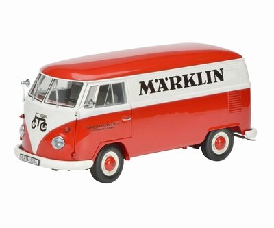 Schuco 1:18 Volkswagen T1 bus Marklin rood wit