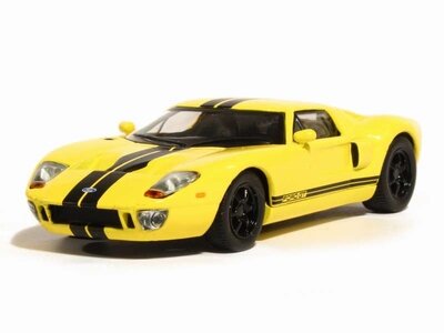 Solido 1:43 Ford GT geel zwart