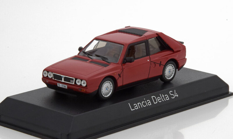 Norev 1:43 Lancia Delta S4 1985 rood