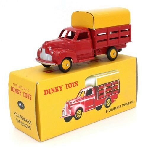 Dinky Toys 1:43 Studebaker Tapissier rood geel Edition Atlas