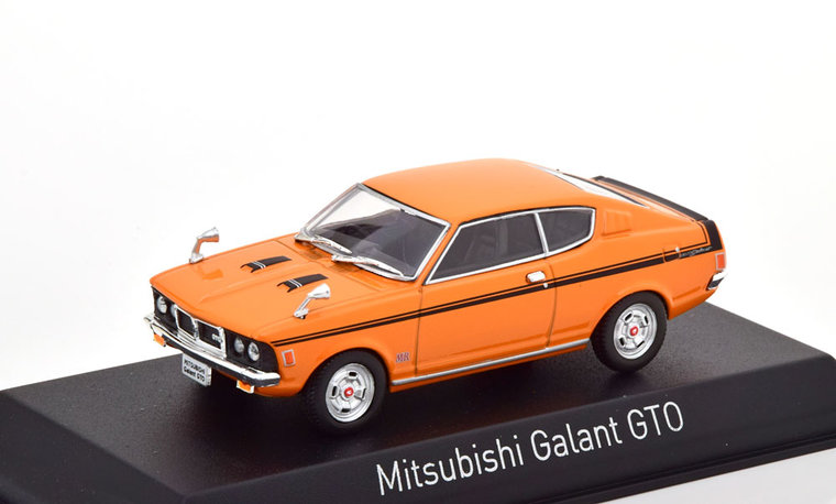 Norev 1:43 Mitsubishi Galant GTO 1972 oranje 