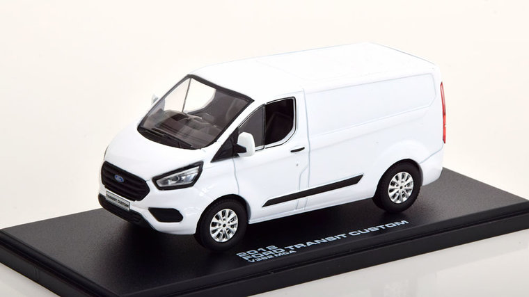 Greenlight 1:43 Ford Transit Custom V362 MCA 2018 wit 