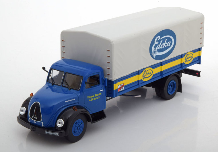 Atlas 1:43 Magirus Deutz S3500 Edeka Berlin Covered Pickup