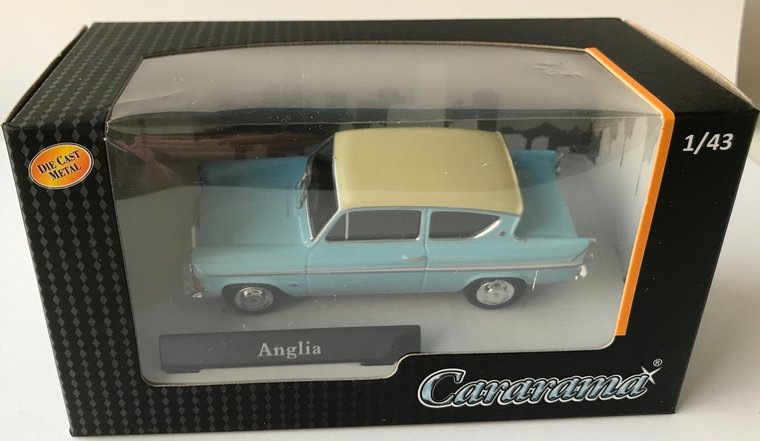 Cararama 1:43 Ford Anglia MKI blauw &quot;Harry Potter&quot;