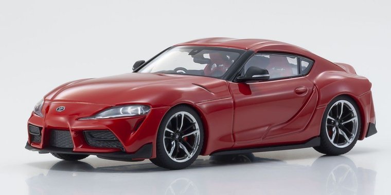 Kyosho 1:43 Toyota GT Supra rood RHD