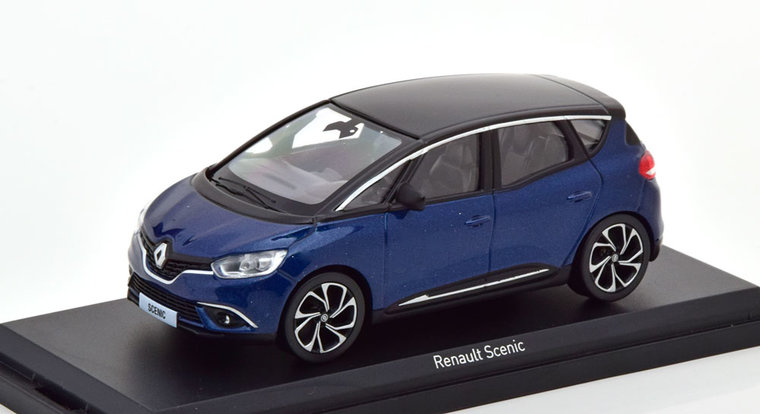 Norev 1:43 Renault Scenic 2016 blauw metallic