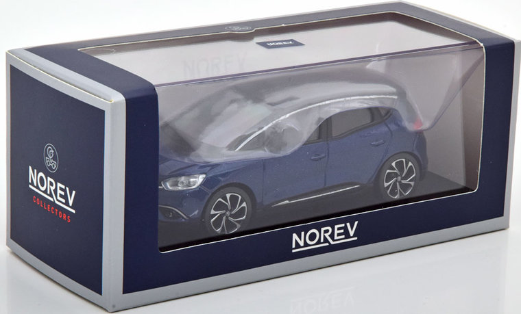 Norev 1:43 Renault Scenic 2016 blauw metallic