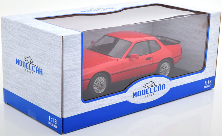 MCG 1:18 Porsche 924 Turbo 1979 rood