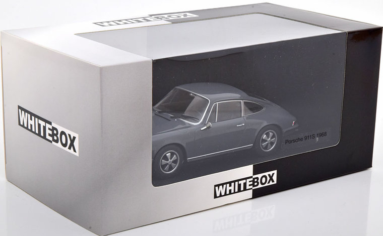 Whitebox 1:24 Porsche 911S 1968 grijs