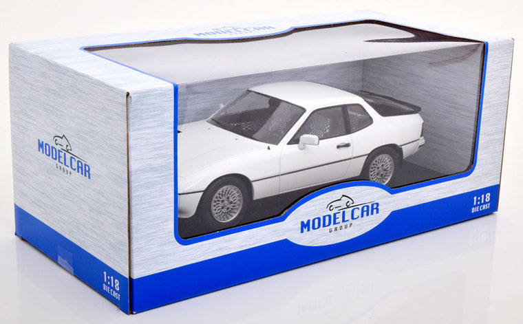 MCG 1:18 Porsche 924 Turbo 1979 wit 