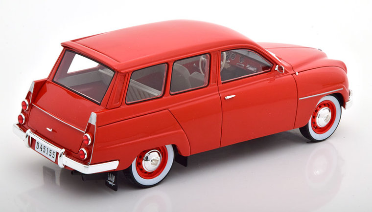 Cult Models 1:18 Saab 95 1963 rood