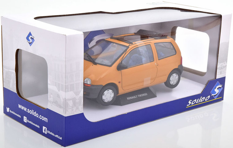 Solido 1:18 Renault Twingo MK1 ocker geel