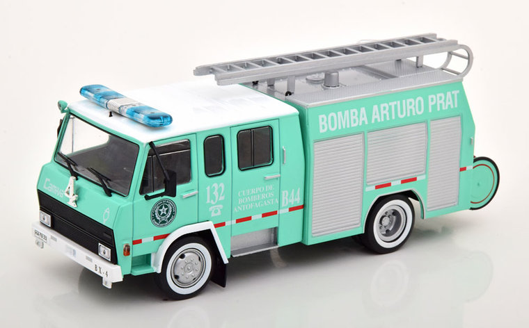 Atlas 1:43 Berliet 770 KB6 Bomba Aturo Prat Brandweer licht groen in blisterverpakking