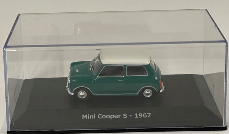 Atlas 1:43 Mini Cooper S 1967 groen wit