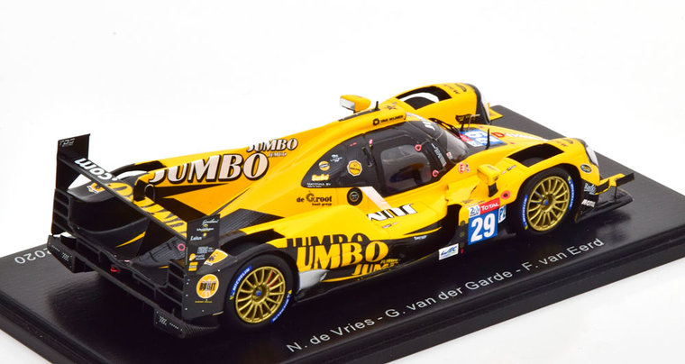 Spark 1:43 Oreca 07 Gibson no 29 De Vries / Van Der Garde / Van Eerd 24H Le Mans 2020