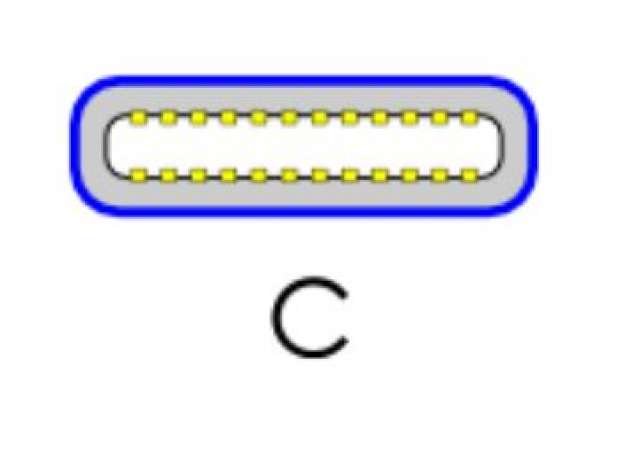 Triple 9 Collection USB Cable lengte 120 cm &amp; 2x type c usb on the other endj. geschikt voor Led vitrine