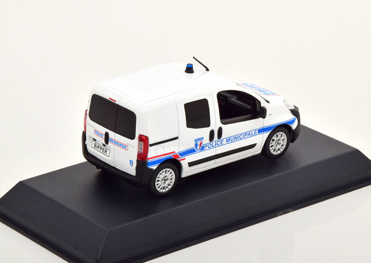 Norev 1:43 Peugeot Bipper Police Municipale 2009 wit