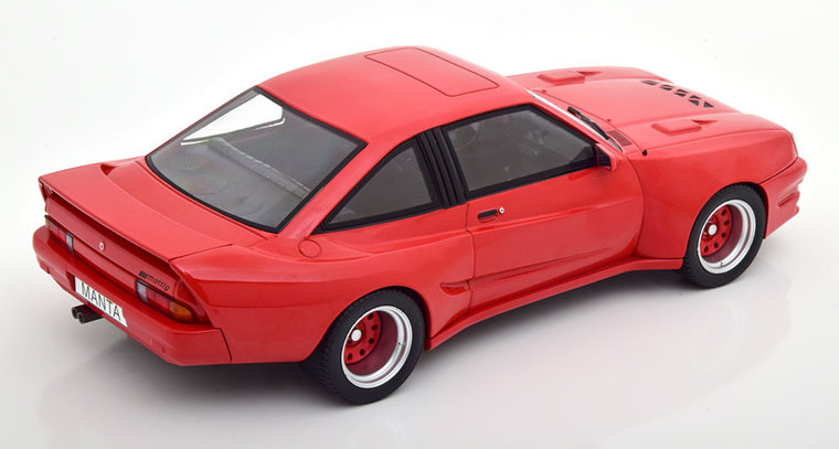 MCG 1:18 Opel Manta B Mattig 1991 rood