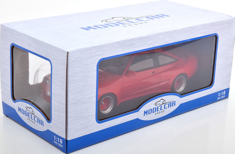 MCG 1:18 Opel Manta B Mattig 1991 rood